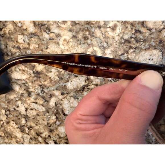 Rayban Mega Hawkeye Sunglasses - Polished Havana - RB0298S main image 10